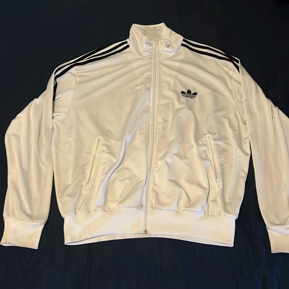 Adidas Track Jacket - White